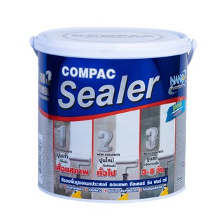 COMPAC SEALER 1 FOR 3 รองพื้น ปูนใหม่ ปูนเก่า ขนาด 3.785ลิตร