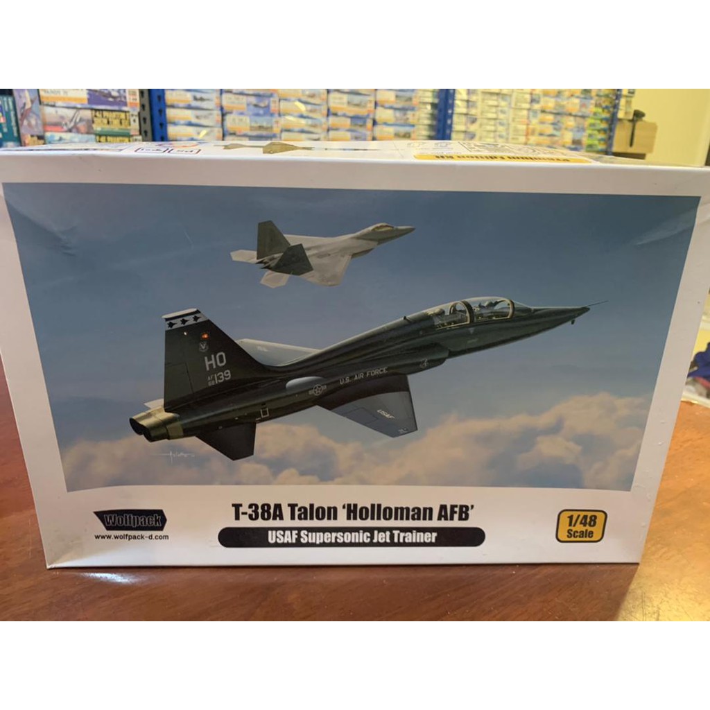 Wolfpack WP10004 T-38A Talon "Holloman AFB" USAF Supersonic Jet Trainer 1/48