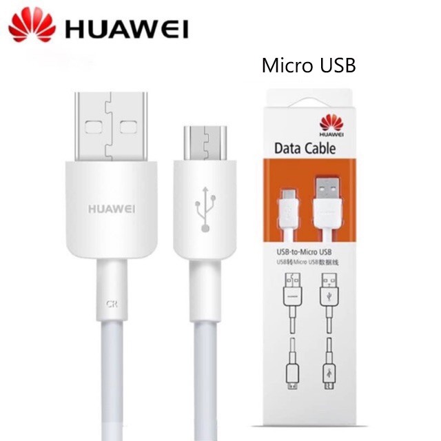 สายชาร์จ หัวชาร์จ สำหรับ Huawei Micro Usb ใช้กับรุ่นY3,Y5,Y6,Y7,Y7pro,Y9,GR52017,Nova2i,3i