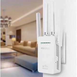 Wifi Repeater PIXLINK LV-WR09 300M Bps Wireless WiFi Router ตัวกระจายสัญญาณไวไฟ