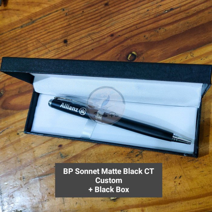 Custom Metal Ballpoint Parker Sonnet รุ่น + ปากกาแกะสลักชื่อเลเซอร์ ปากกาเหล็ก