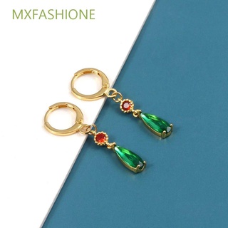 MXFASHIONE Temperament Howls Moving Castle Earring Gift Fashion Jewelry Anime Clip Earring Creative Green Crystal Female Personality Girl Cosplay Women Drop Earring