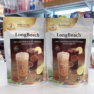 LongBeach ลองบีชชาดำอัสสัมชนิดผง 100% ปริมาณ 90 กรัม