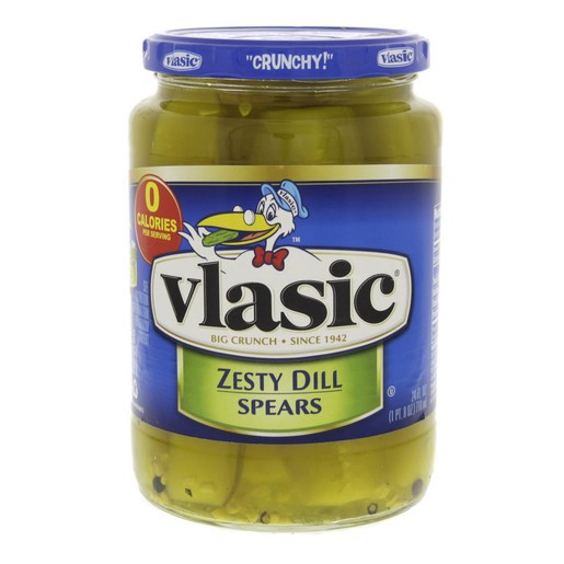 Vlasic Zesty Dill Spears 710ml ซอส หมัก หรือ จิ้ม ชนิดเผ็ดมาก หมัก สเต็ก