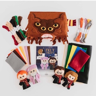 แฮร์รี่พอตเตอร์ งานประดิษฐ์ประดอยจ้า harry potter felt craft : 11 magical projects