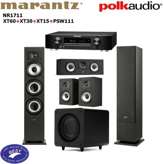 Marantz NR1711 + Polk monitor XT60 XT30 XT15 PSW111