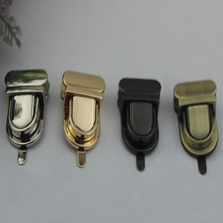 ❤❤Durable Buckle Twist Lock Hardware For Bag Shape Handbag DIY Turn Lock Bag