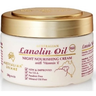 G&amp;M-Australian Lanolin Oil Night Nourishing Cream with Vitamin E MKII 250g