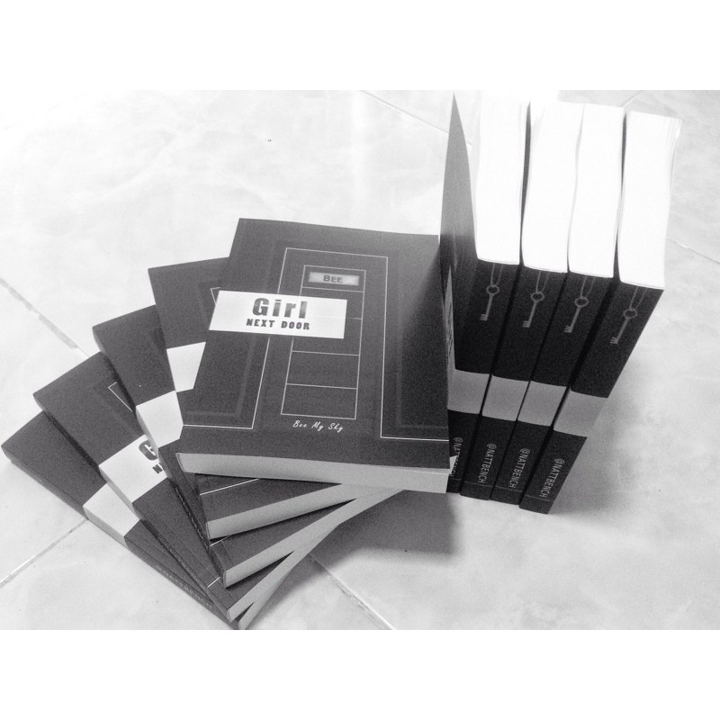 หนังสือนิยาย ญญ 18+  เรื่อง Girl next door + Girl at home #beecris #บีคริส