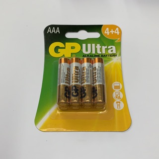 ถ่าน GP ALKALINE ขนาด AAAแพค8ก้อน 1.5V