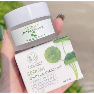 เซรั่มใบบัวบก พรทิน่า บายพรทิพย์ Serum Centella Asiatica 98% Pontina by pontip 30g / 15g