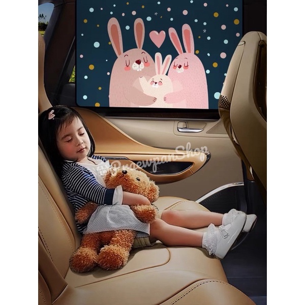 แนะนำ ผ้าม่าน ผ้าม่านบังแดดรถยนต์ ผ้าม่านรถยนต์ ป้องกันUV แบบแม่เหล็กติดขอบประตู ราคาพิเศษ มีเก็บเงินปลายทาง