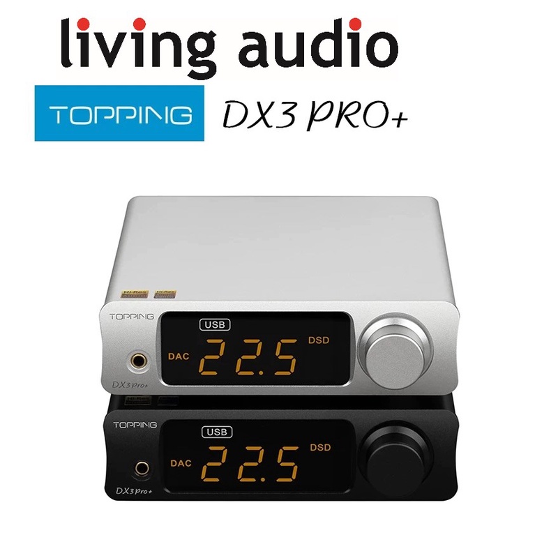 ใหม่ TOPPING DX3PRO+ Dx3 Pro+ 2021 บลูทูธ 5.0 LDAC ES9038Q2M DSD512 DAC เครื่องขยายเสียงหูฟัง Pre Am