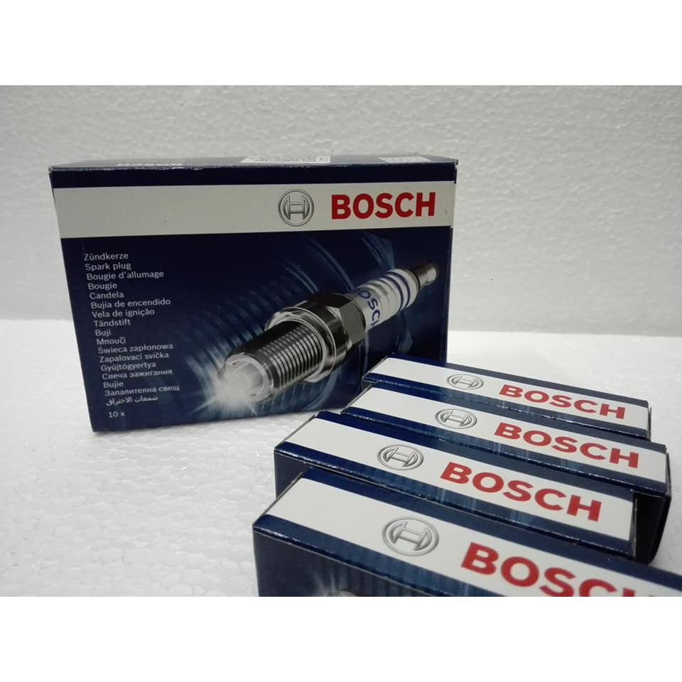 Mercedes W203 W211 M271 Kompressor หัวเทียน Bosch FR6MPP332 (4PCS)