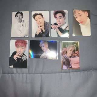 (พร้อมส่ง)การ์ดเเบมเเบมGOT7