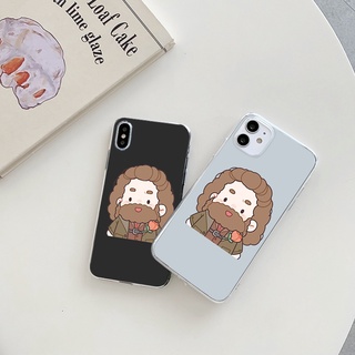 Rubeus Hagrid เคสไอโฟน 13pro 14plus Harry Potter 8พลัส 7 8 Plus Se 2020 เคส iPhone 11 12 13 promax case X Xr Xsmax cover