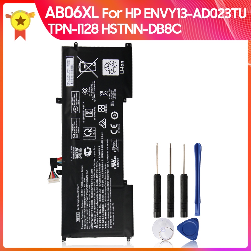 Original Replacement Battery AB06XL for HP ENVY13-AD023TU HSTNN-DB8C TPN-I128 HSTNN-DB8C Laptop Battery 6793mAh