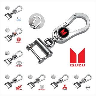 【New】Alloy Metal Logo Motorcycle Keychain Car keychain