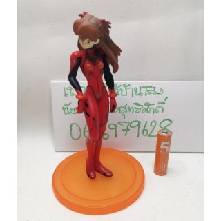 (แท้/มือสอง/อะไหล่) ฝาแก้วน้ำ Evangelion Asuka figures