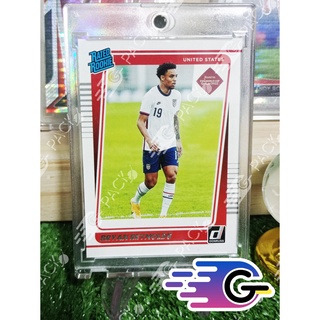 การ์ดนักฟุตบอล  2021-22 Panini Donruss Soccer Road To Qatar Base Card #181 bryan reynolds RC