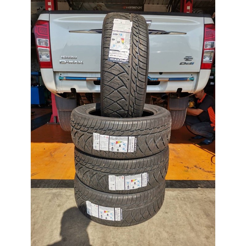 ยาง Nitto 255/50-18 ปี25 420SD เท่ห์ ลายสปอร์ต รุ่นนิยม ราคาสี่เส้น