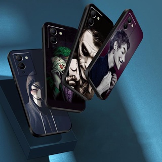 เคสโทรศัพท์มือถือ ซิลิโคนนิ่ม TPU ลาย Joker Infinix Note 12 G88 G96 X663 X670 47 สีดํา