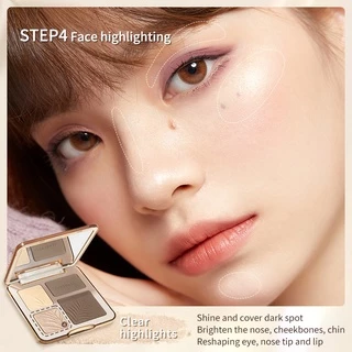 Judydoll Judydoll High Gloss Repairing All-in-One Disc แผ ่ นครอบคลุม Matte Brightening Shad