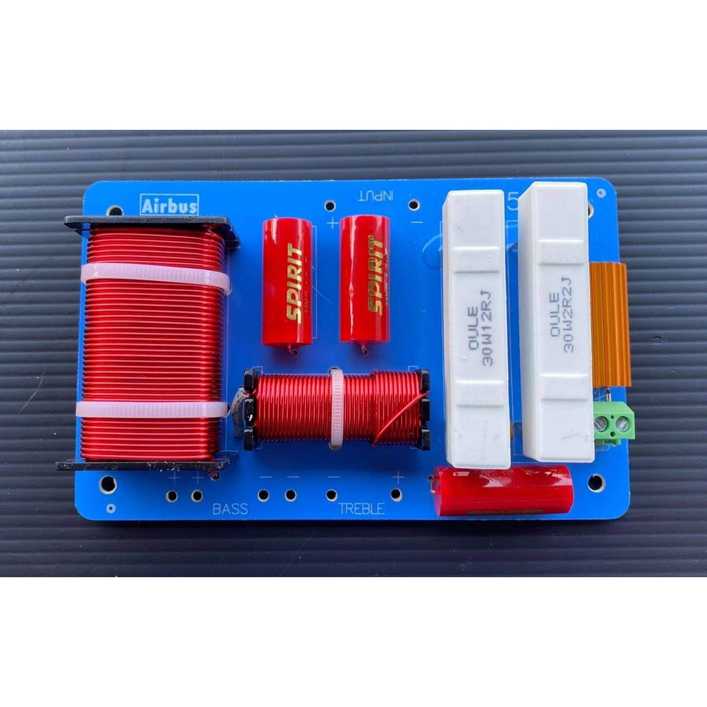 NETWORK 2-3 ทาง เน็ตเวิร์คลำโพง เน็ตเวิร์ค เน็ตเวิร์คกลางแหลม ***1ชิ้น*** ยี่ห้อ Airbus มีวงจรกันวอย