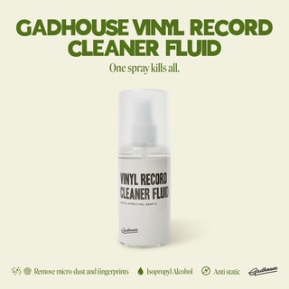 Gadhouse น้ำยาทำความสะอาดแผ่นเสียง  Vinyl Record Cleaner Fluid 120 ml.