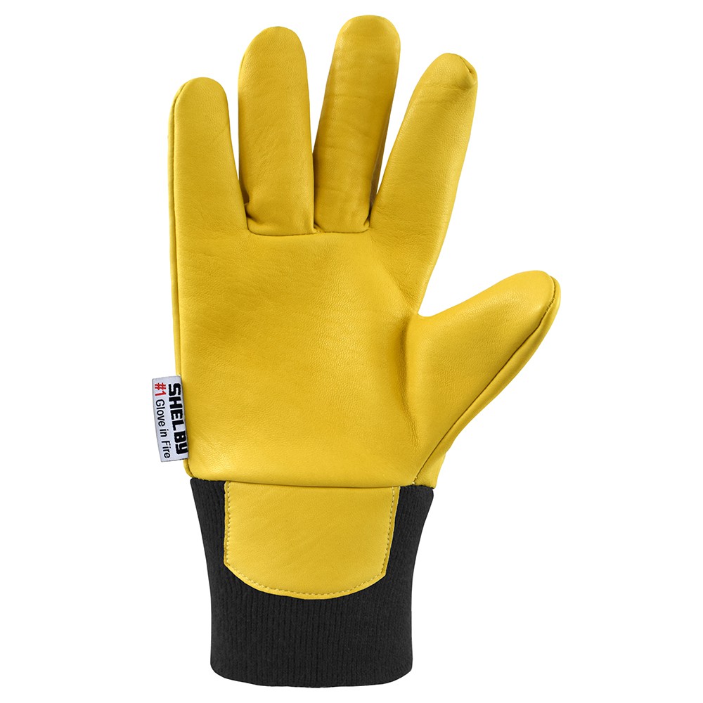 SHELBY FDP FULL GRAIN ถุงมือดับเพลิง กันความร้อน 340 C กันน้ำซึมผ่าน 1 คู่ - รูปที่ 2