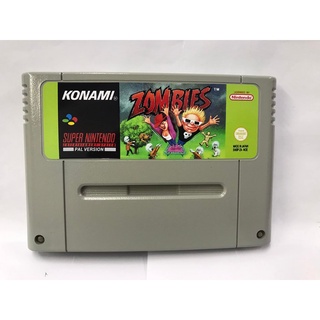 ตลับ SFC Zombies Ate My Neighbors  ( ตลับ Repro) Super famicom