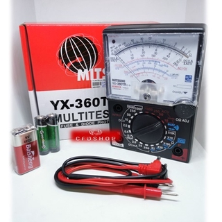 มัลติมิเตอร์MITSUMI MULTITESTER YX-360TR (Fuse&amp; Diode Protection)