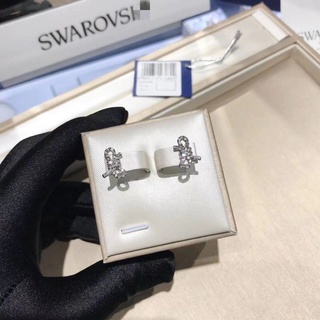 🔥สินค้าพร้อมส่ง🔥Swarovskiใหม่ ต่างหู Swarovski ของแท้ของแท้ 100%蝴蝶结耳环