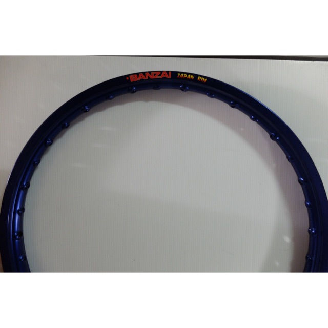 ล้อบันไซ 1.4 ขอบ17สีน้ำเงิน 1คู่