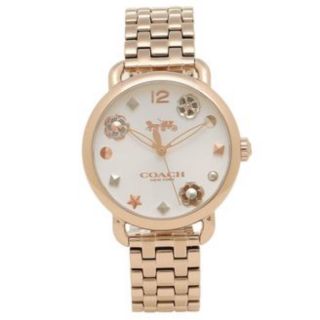 นาฬิกาข้อมือผู้หญิง Coach Delancey Stainless Steel Ladies Watch