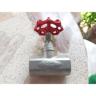 สแตนเลส SUS316 : โกลบวาล์ว (GLOBE VALVE 200 PSI)