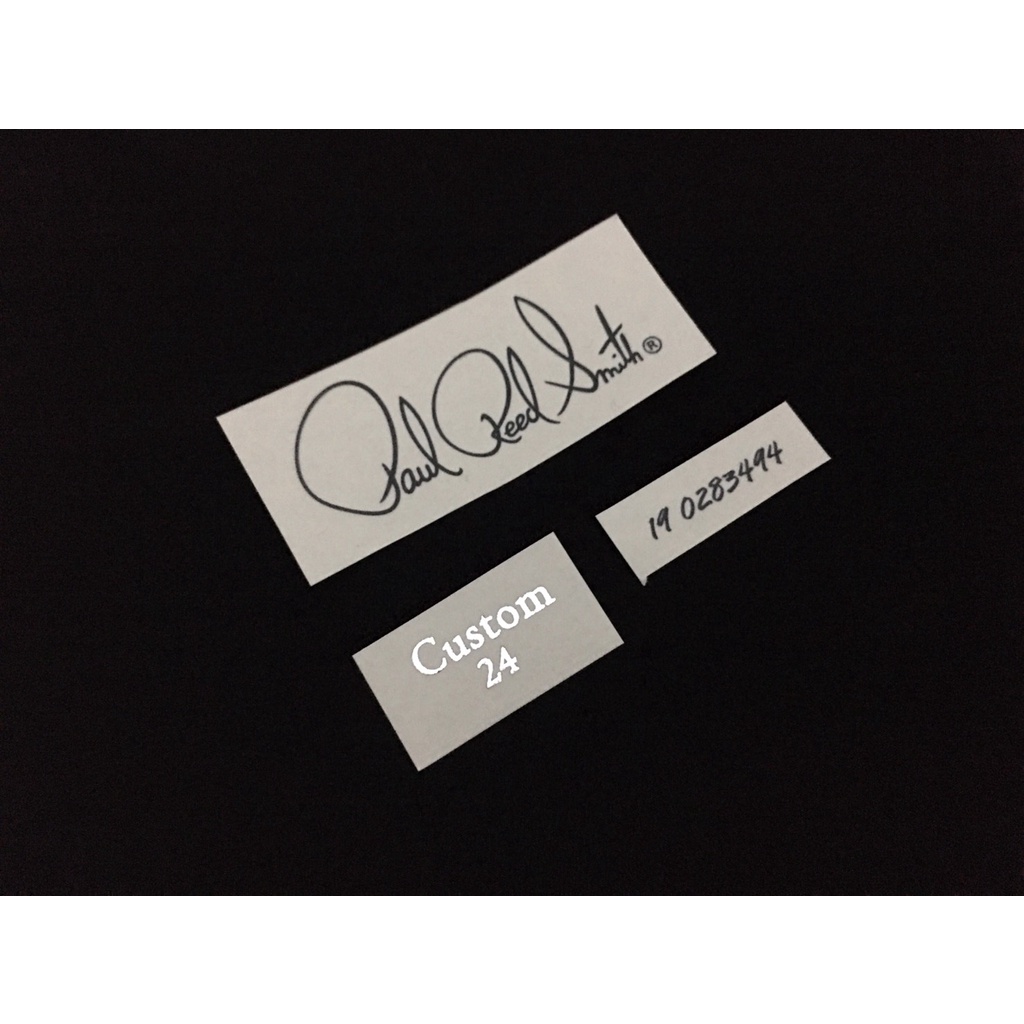 โลโก้หัวกีต้าร์ Paul Reed Smith Custom 24 [Gold Metallic]