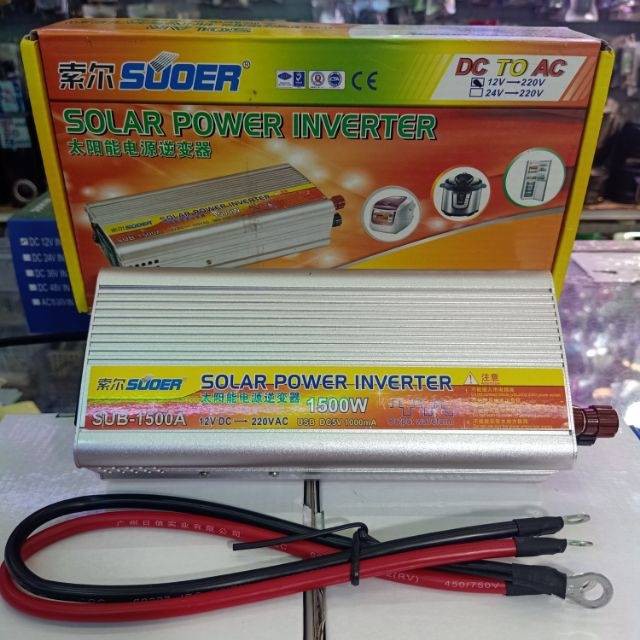 พร้อมสต็อก 10000w Solar Power Inverter Dc 12v 24v 48v 60v เป็น Ac 220v Modified Sine Wave 3333