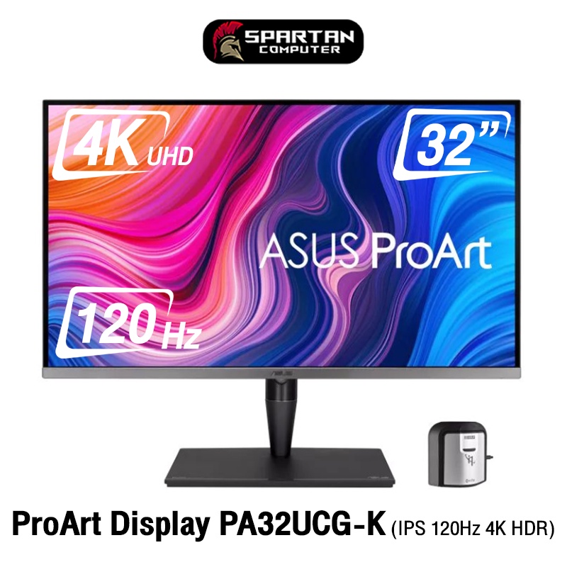 ASUS ProArt Display PA32UCG-K Professional Monitor 32" 4K UHD (3840x2160) 100% sRGB IPS 120Hz 5ms จอคอมพิวเตอร์