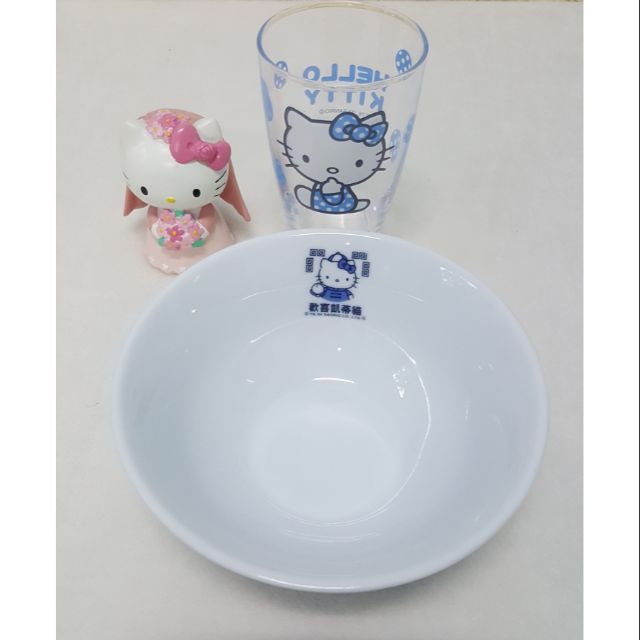 ชุดเซรามิกชามแก้ว Hello Kitty แท้