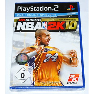 แผ่นเกมส์ Ps2 NBA2K10