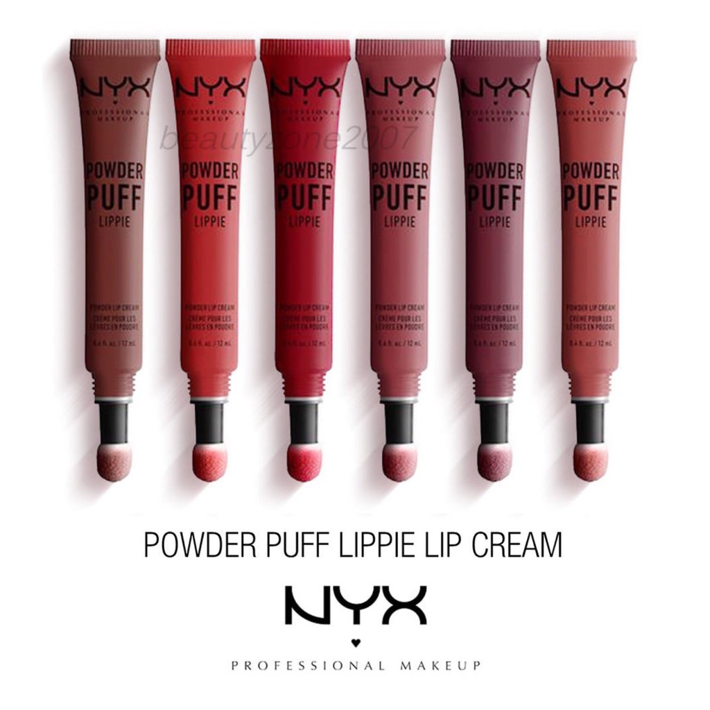 NYX Powder Puff Lippie Powder Lip Cream ของแท้เคาน์เตอร์ไทย