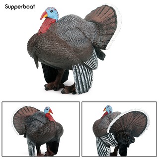 SPB Simulation Turkey Animal PVC Model Toy Garden