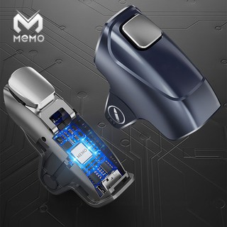 Memo ak02 โทรศัพท์จอยควบคุมเกมโทรศัพท์มือถือคูลเลอจอยควบคุมเกมโทรศัพท์ไกสวิทช์ปุ่มทริกเกอร์Gamepad OS/Android