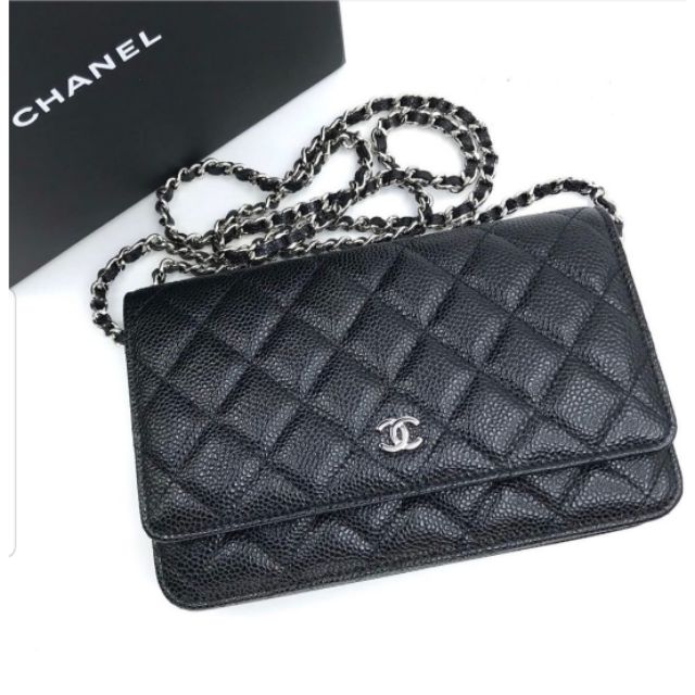 Chanel woc black caviar SHW holo 28
รุ่นใหม่ล่าสุด