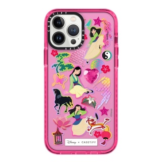 (พร้อมส่ง) 14Pro/13ProMax Casetify Mulan Stickermania Impact Case