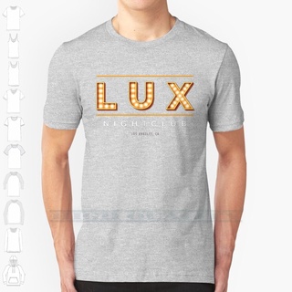 ขายดี!เสื้อยืด ผ้าฝ้าย พิมพ์ลาย Lux Nightclub ออกแบบดี เลือกลายได้ สําหรับผู้ชายS-5XL