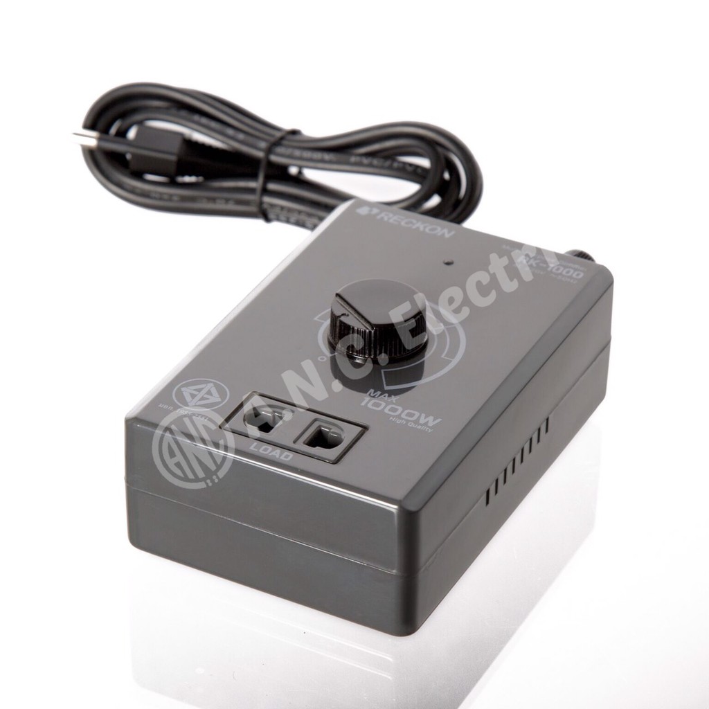 RECKON ดิมเมอร์หรี่ไฟเอนกประสงค์ 1000W (มอก.) ราคา ถูกที่สุด โปรบีเคเค