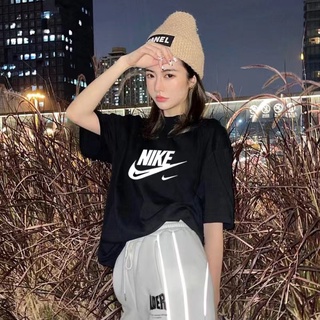 Nike bเสื้อยืดผู้ชาย เสื้อยืดผู้หญิง เสื้อยืด -m~