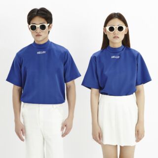 เสื้อ HELLO ! Unisex Tee (BLUE)